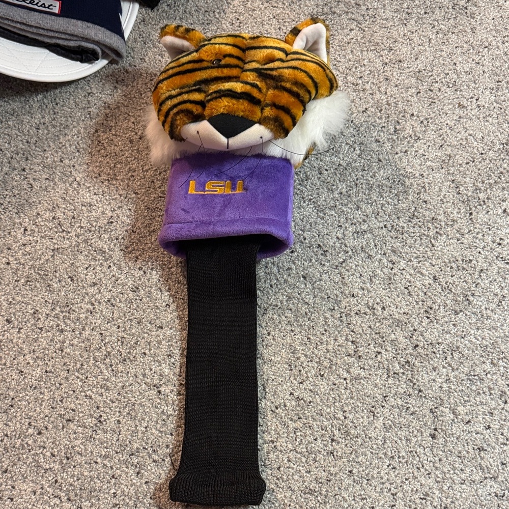 Tiger Stripe Purple Golf Headcover
